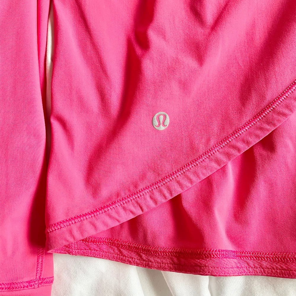 Lululemon *rare* hot pink long sleeve top